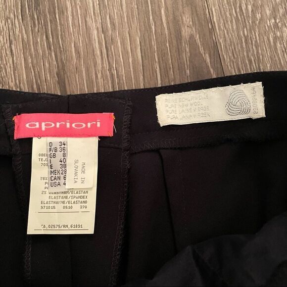 Escada apriori ruffle hem trousers - Picture 5 of 8